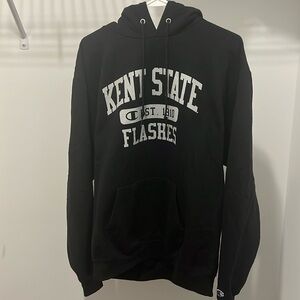 Champion Kent State black and grey hoodie